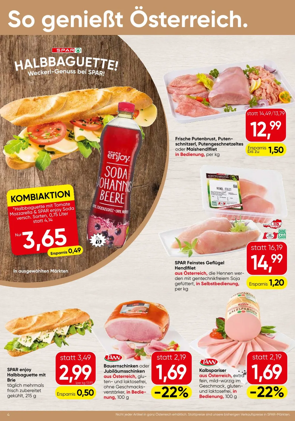Spar Flugblatt ab 15.10.2026 (Donnerstag)