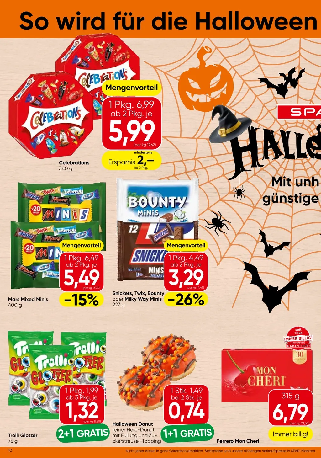 Spar Flugblatt ab 15.10.2026 (Donnerstag)