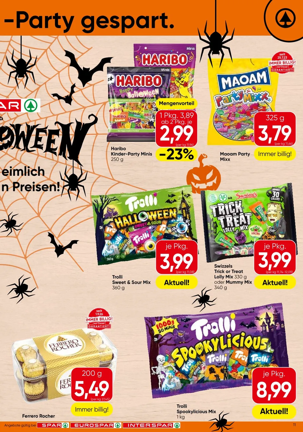 Spar Flugblatt ab 15.10.2026 (Donnerstag)