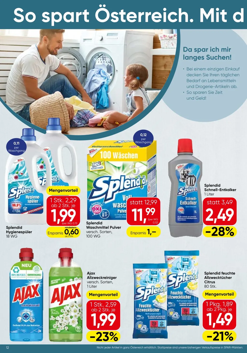 Spar Flugblatt ab 15.10.2026 (Donnerstag)