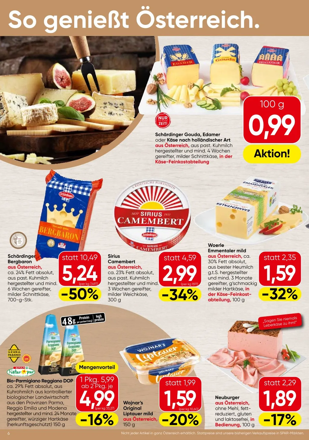 Spar Flugblatt ab 22.10.2026 (Donnerstag)