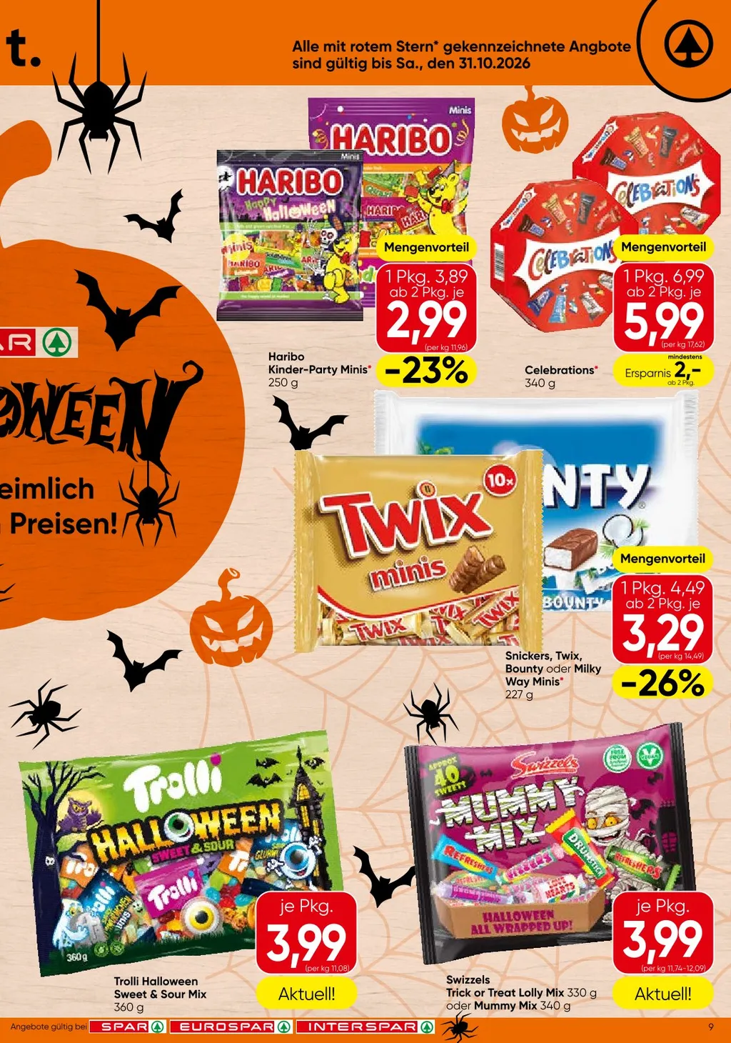 Spar Flugblatt ab 22.10.2026 (Donnerstag)