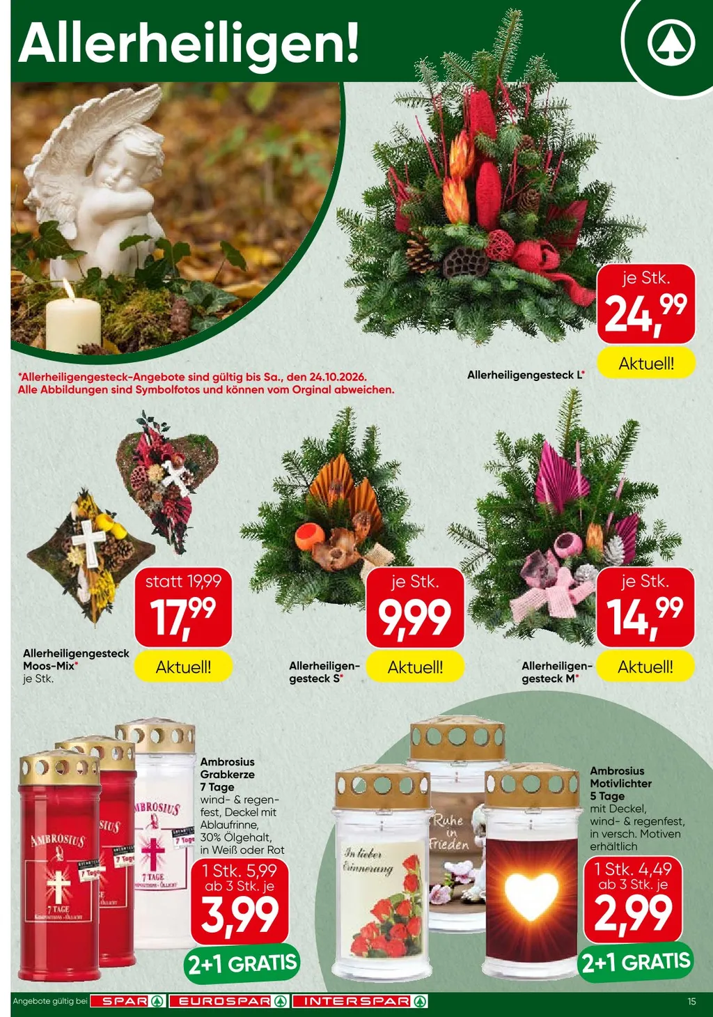 Spar Flugblatt ab 22.10.2026 (Donnerstag)