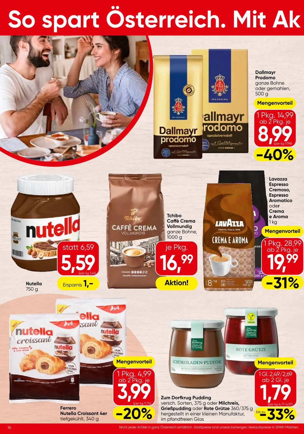 Spar Flugblatt ab 22.10.2026 (Donnerstag)