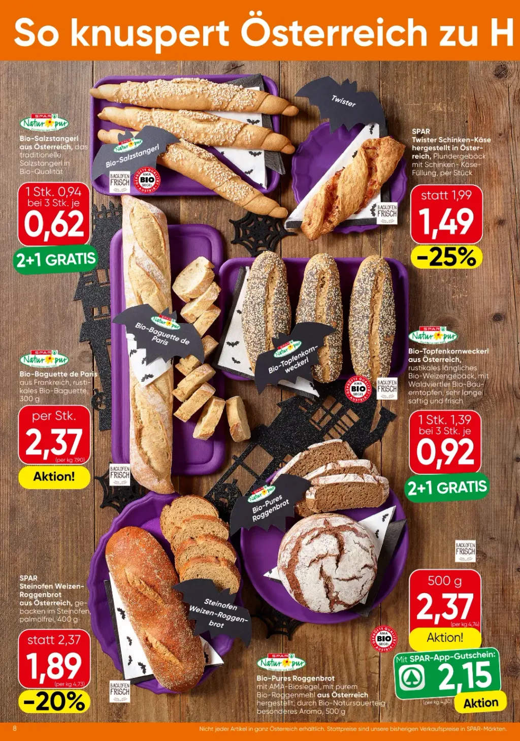 Spar Flugblatt ab 29.10.2026 (Donnerstag)