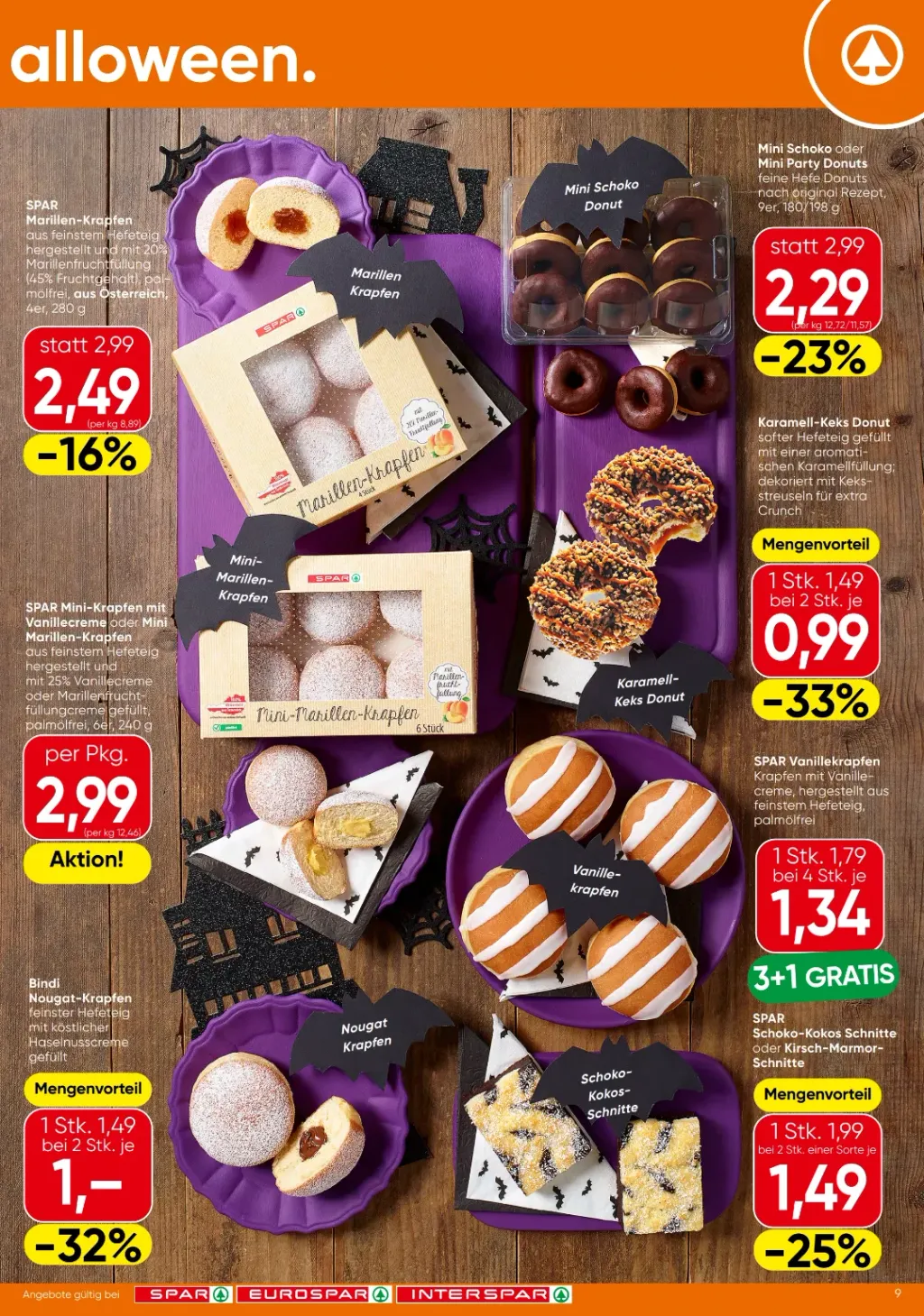 Spar Flugblatt ab 29.10.2026 (Donnerstag)