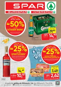 Spar Flugblatt ab 03.06.2026 (Mittwoch)