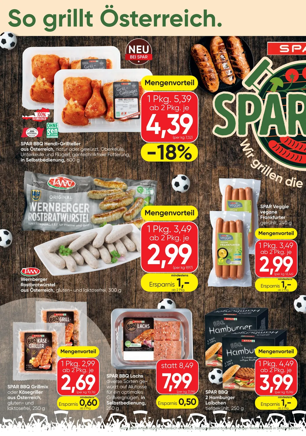 Spar SPARBBQ Flugblatt ab 11.06.2026 (Donnerstag)
