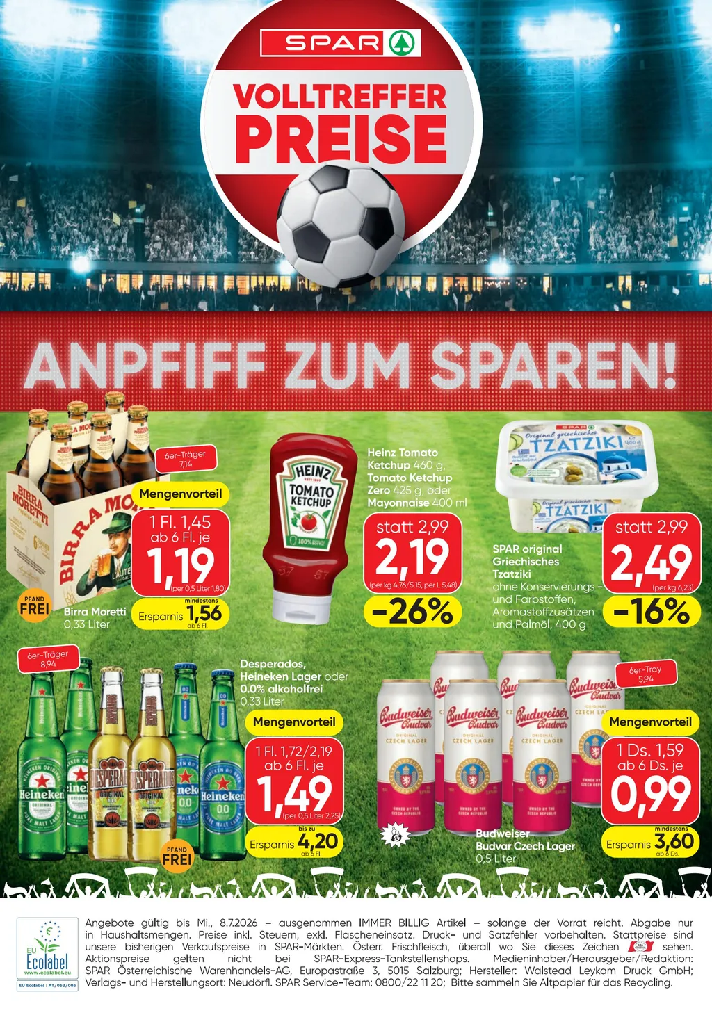 Spar SPARBBQ Flugblatt ab 11.06.2026 (Donnerstag)