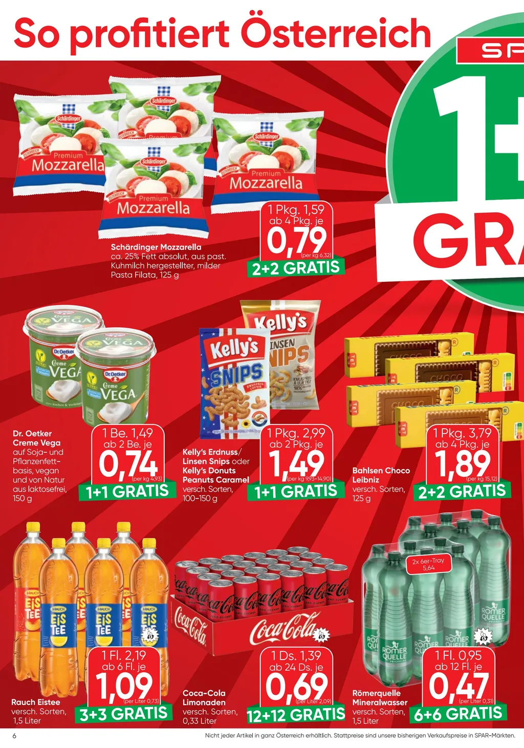 Spar Flugblatt ab 11.06.2026 (Donnerstag)