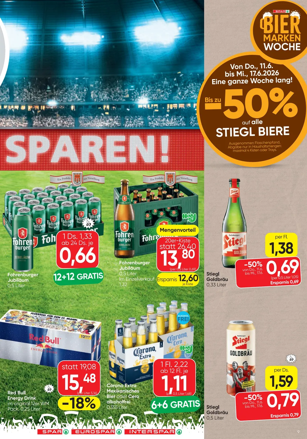 Spar Flugblatt ab 11.06.2026 (Donnerstag)