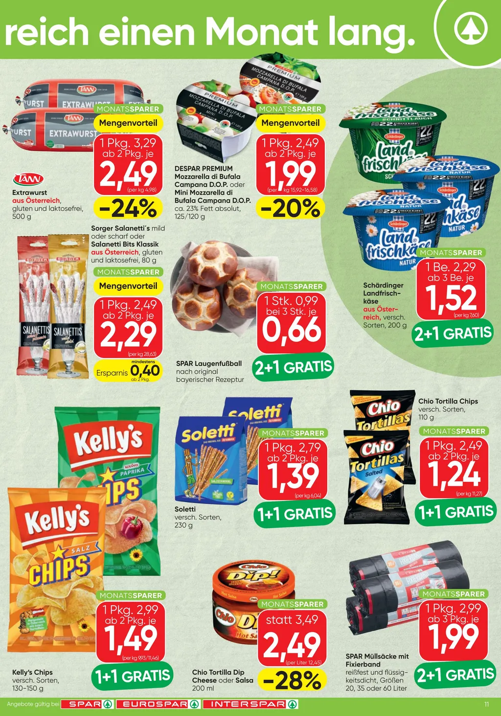 Spar Flugblatt ab 11.06.2026 (Donnerstag)