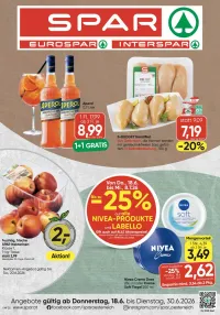 Spar Flugblatt ab 18.06.2026 (Donnerstag)
