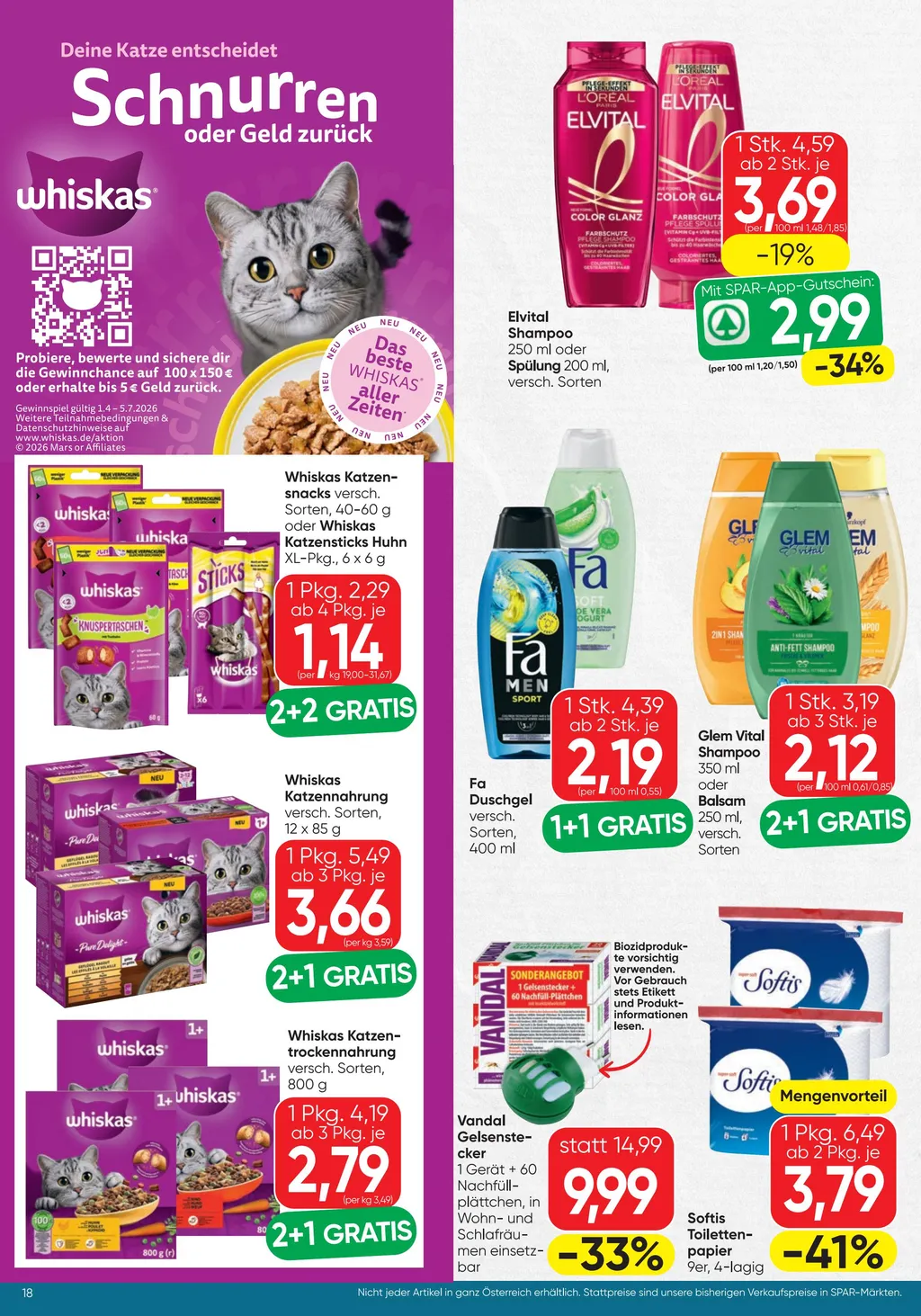 Spar Flugblatt ab 18.06.2026 (Donnerstag)