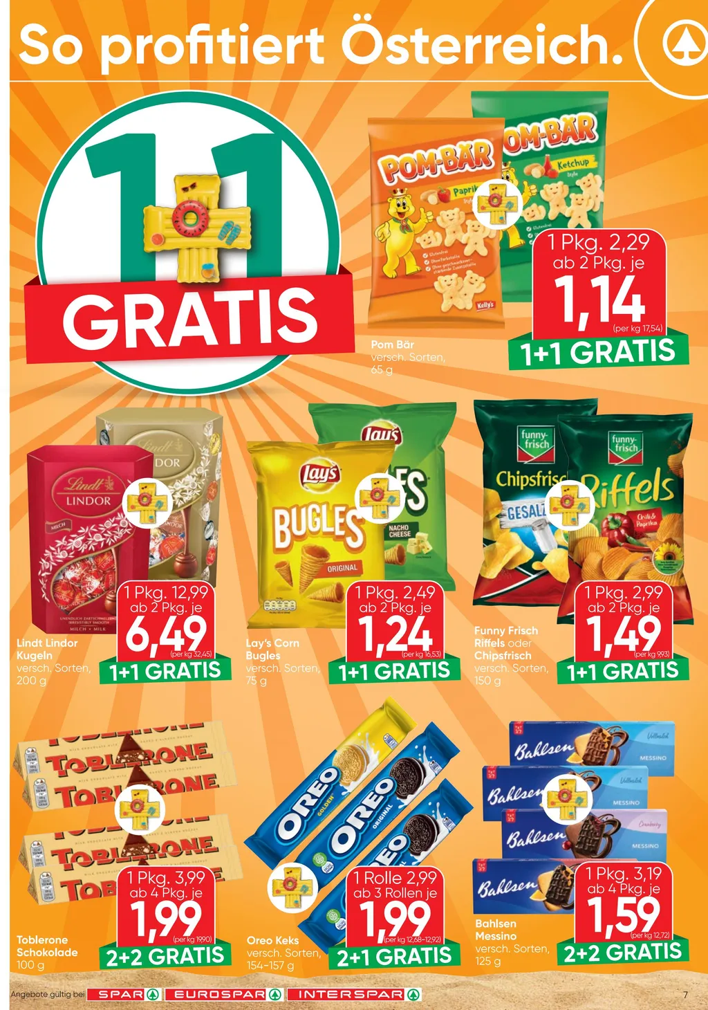 Spar Flugblatt ab 01.07.2026 (Mittwoch)