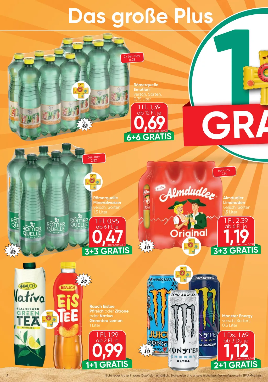 Spar Flugblatt ab 01.07.2026 (Mittwoch)