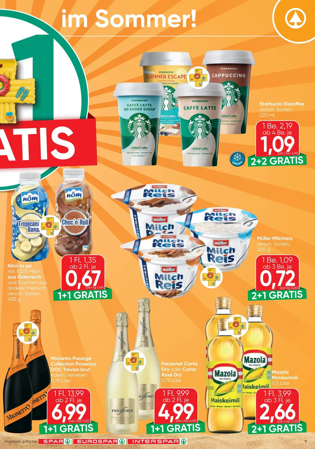 Spar Flugblatt ab 01.07.2026 (Mittwoch)