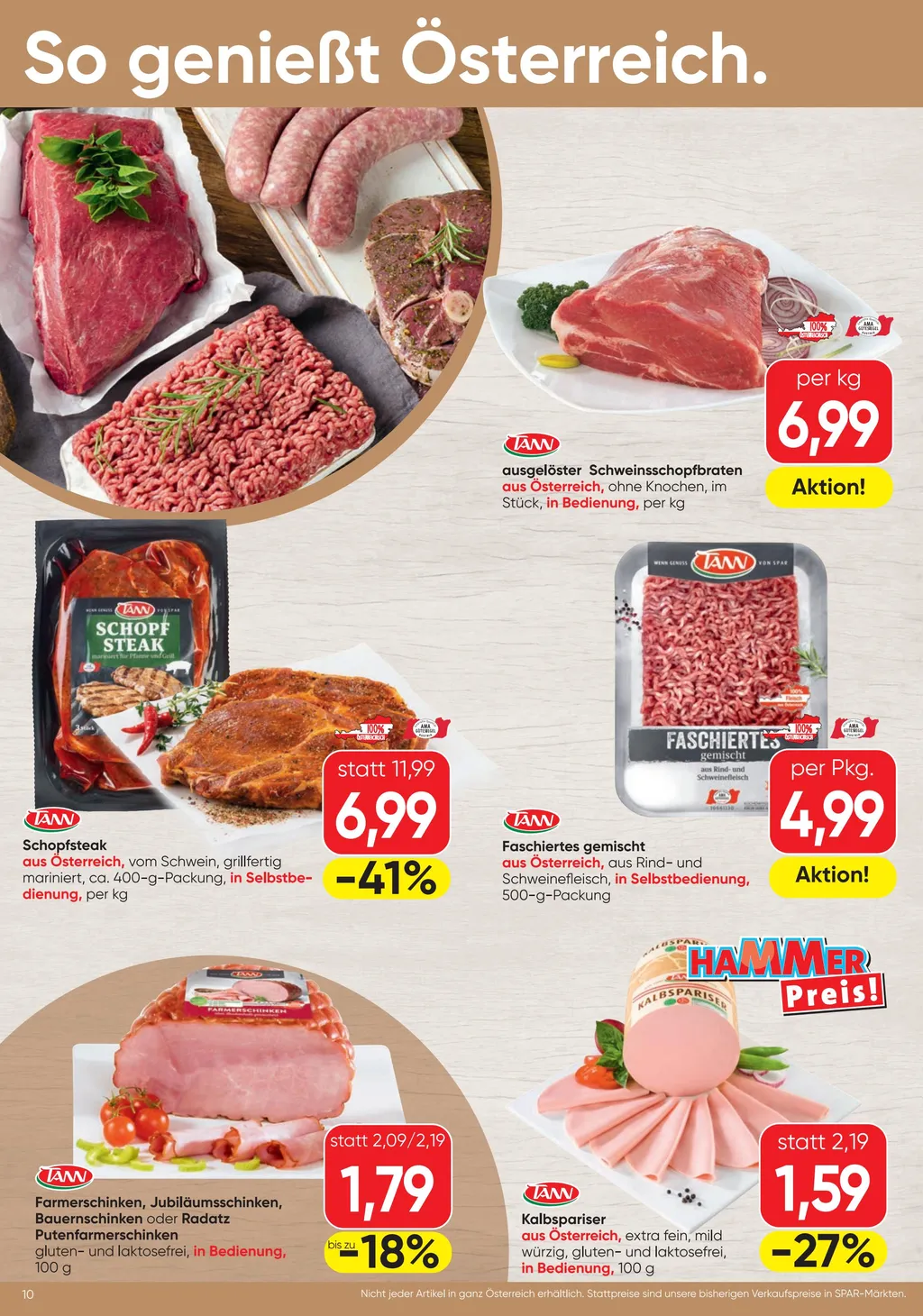 Spar Flugblatt ab 01.07.2026 (Mittwoch)