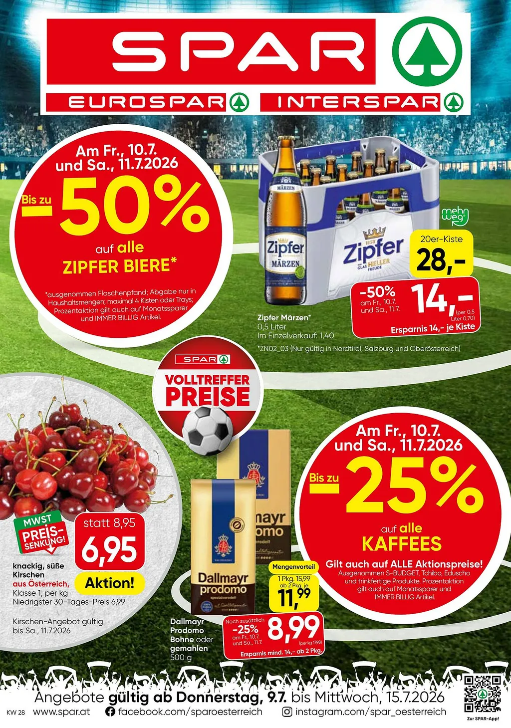 Spar Flugblatt ab 09.07.2026 (Donnerstag)