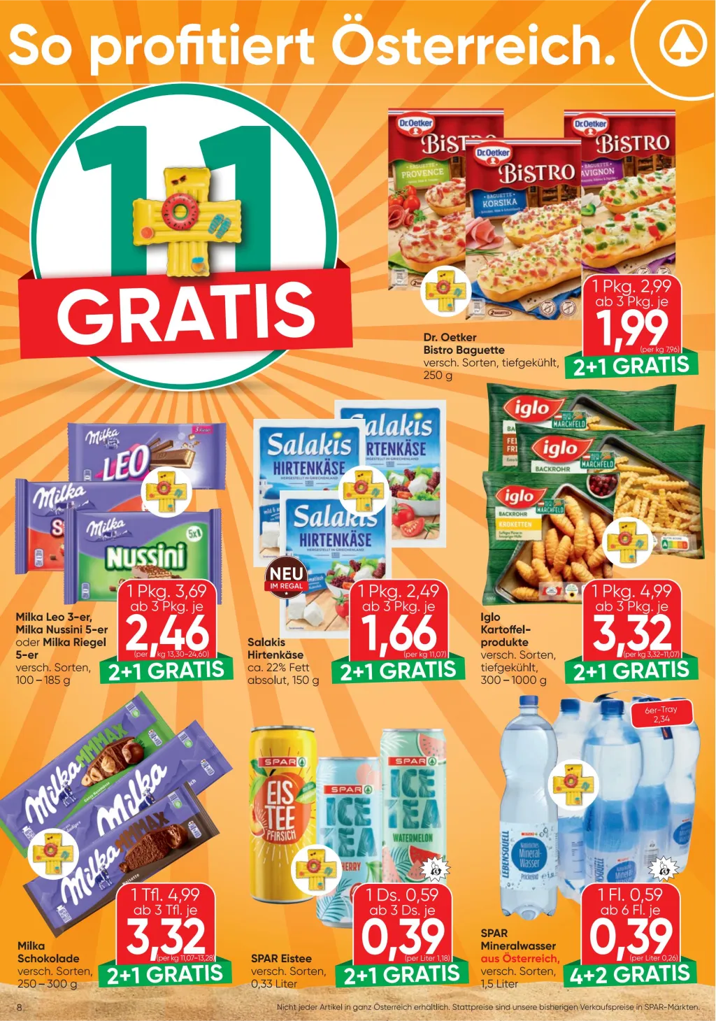 Spar Flugblatt ab 16.07.2026 (Donnerstag)