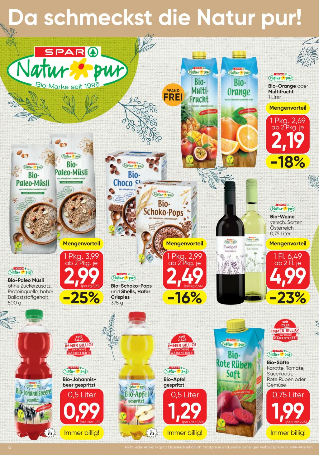 Spar Flugblatt ab 16.07.2026 (Donnerstag)