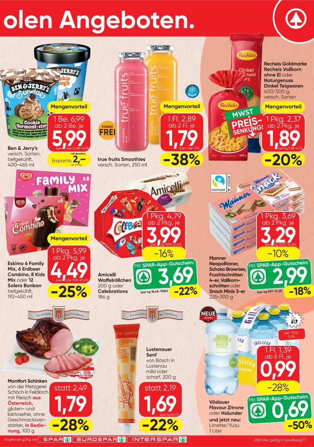 Spar Flugblatt ab 16.07.2026 (Donnerstag)
