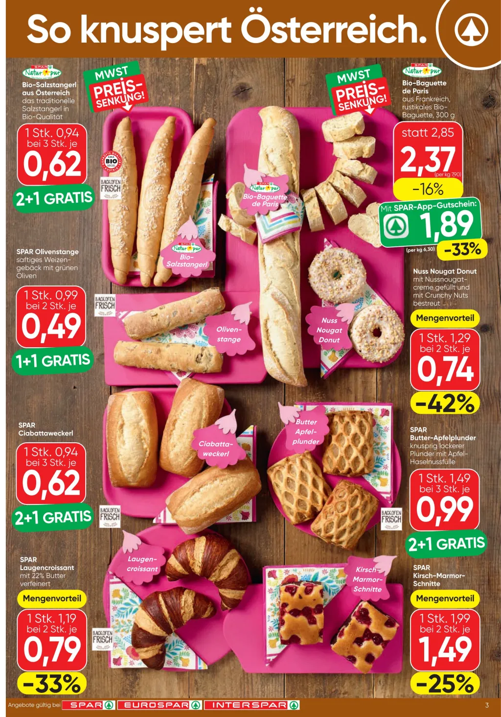 Spar Flugblatt ab 23.07.2026 (Donnerstag)
