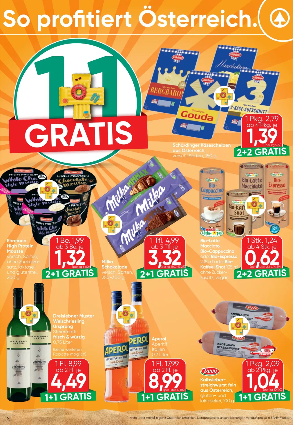 Spar Flugblatt ab 23.07.2026 (Donnerstag)