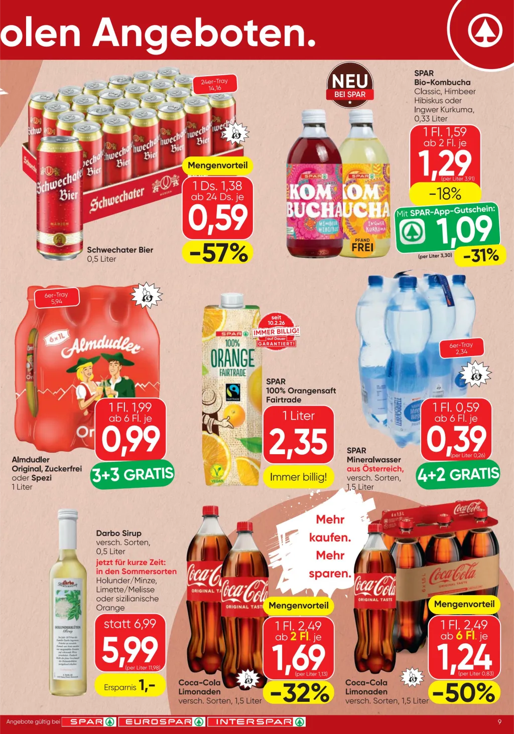 Spar Flugblatt ab 23.07.2026 (Donnerstag)