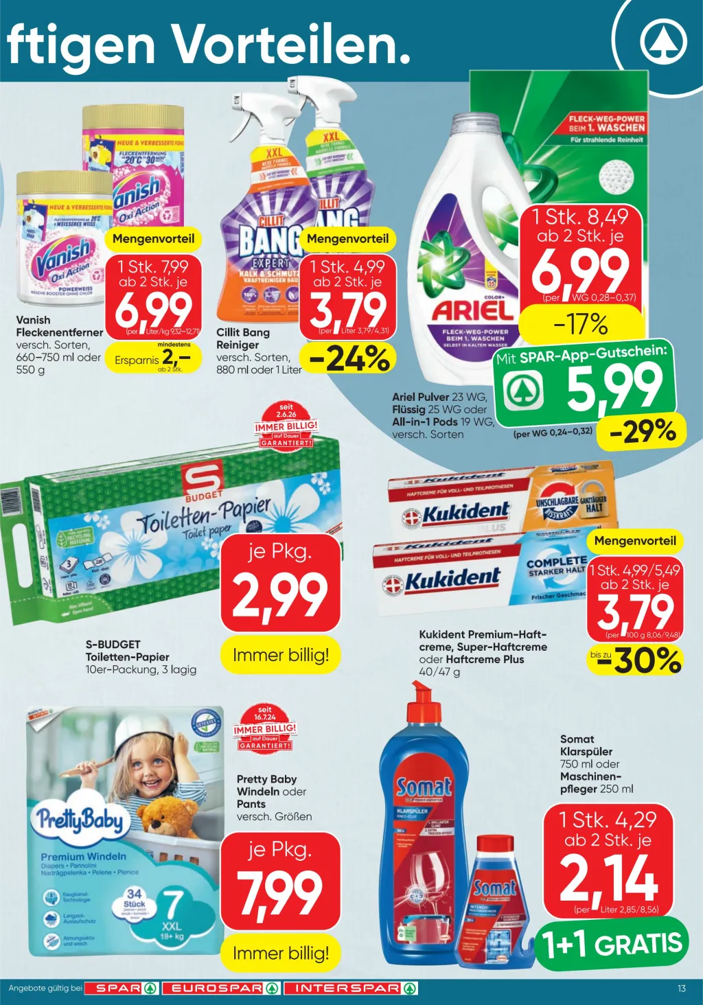 Spar Flugblatt ab 23.07.2026 (Donnerstag)