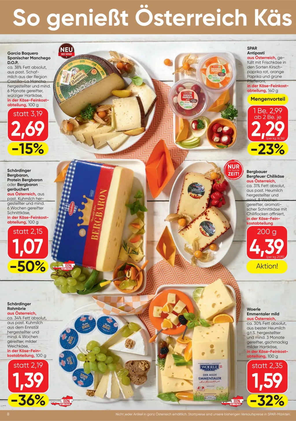 Spar Flugblatt ab 30.07.2026 (Donnerstag)