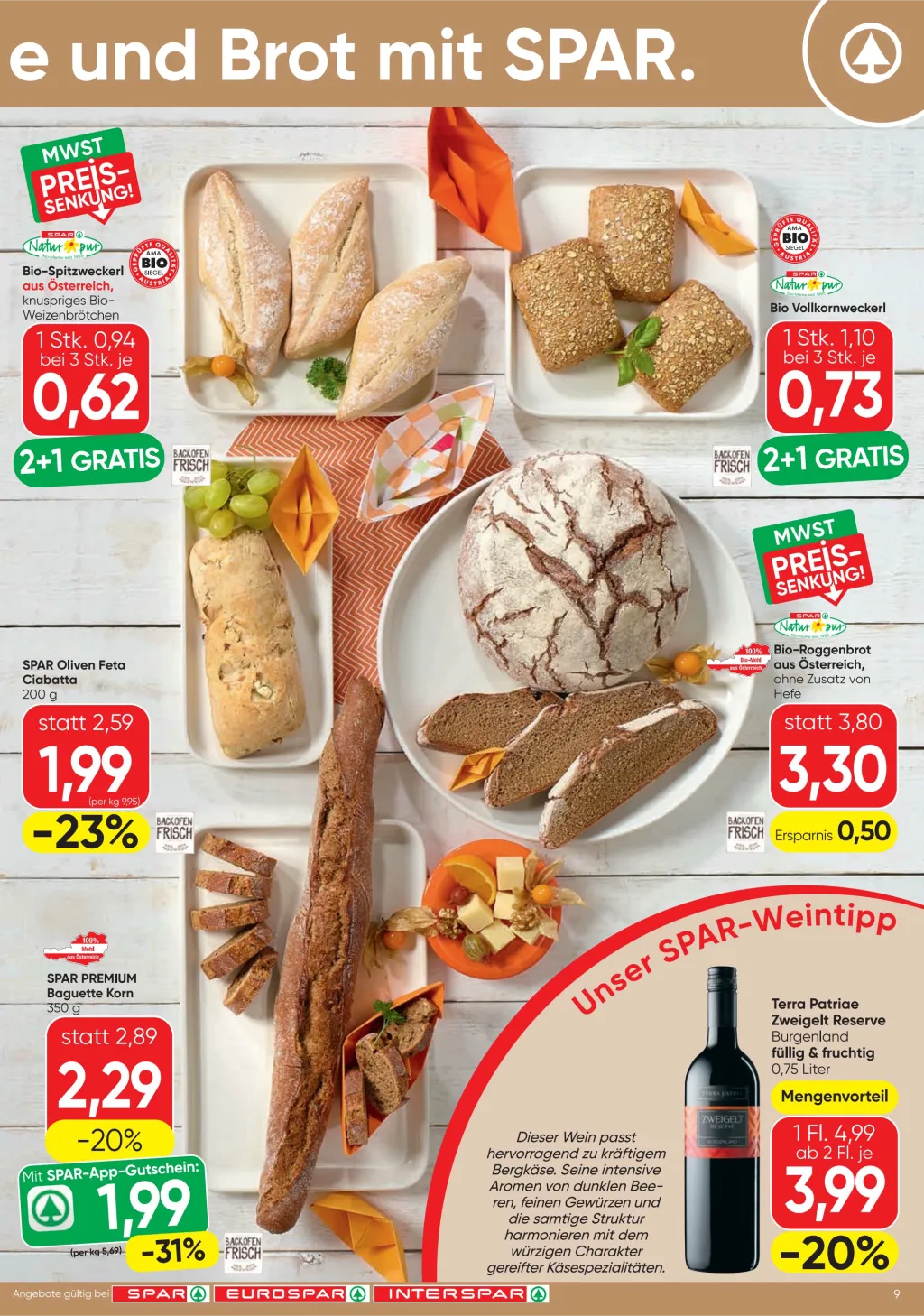 Spar Flugblatt ab 30.07.2026 (Donnerstag)