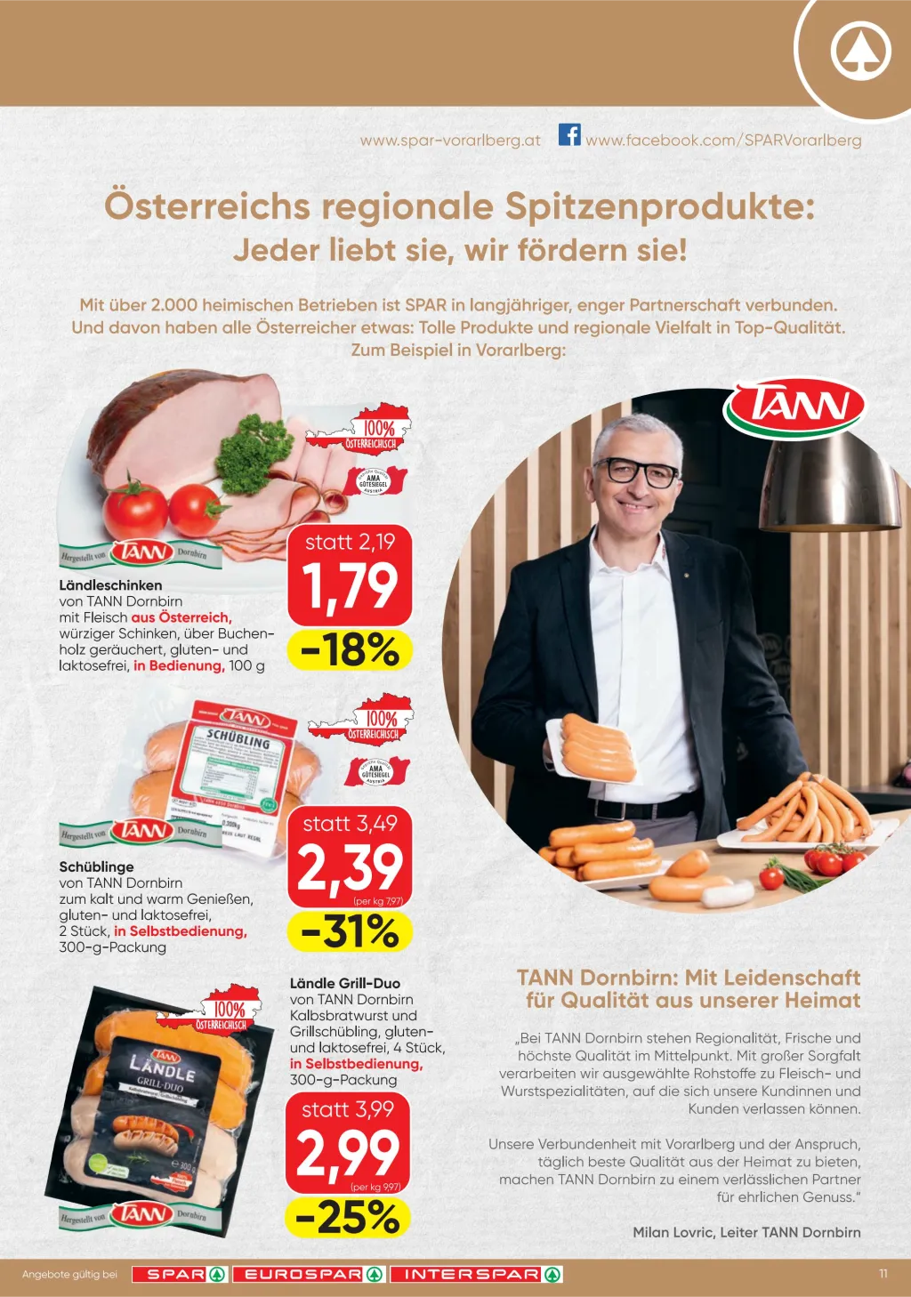 Spar Flugblatt ab 30.07.2026 (Donnerstag)