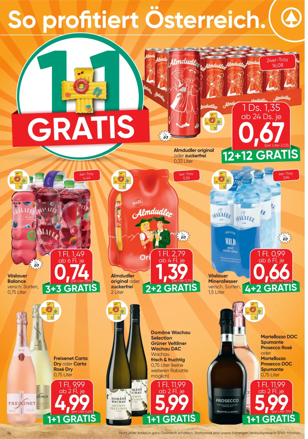 Spar Flugblatt ab 30.07.2026 (Donnerstag)