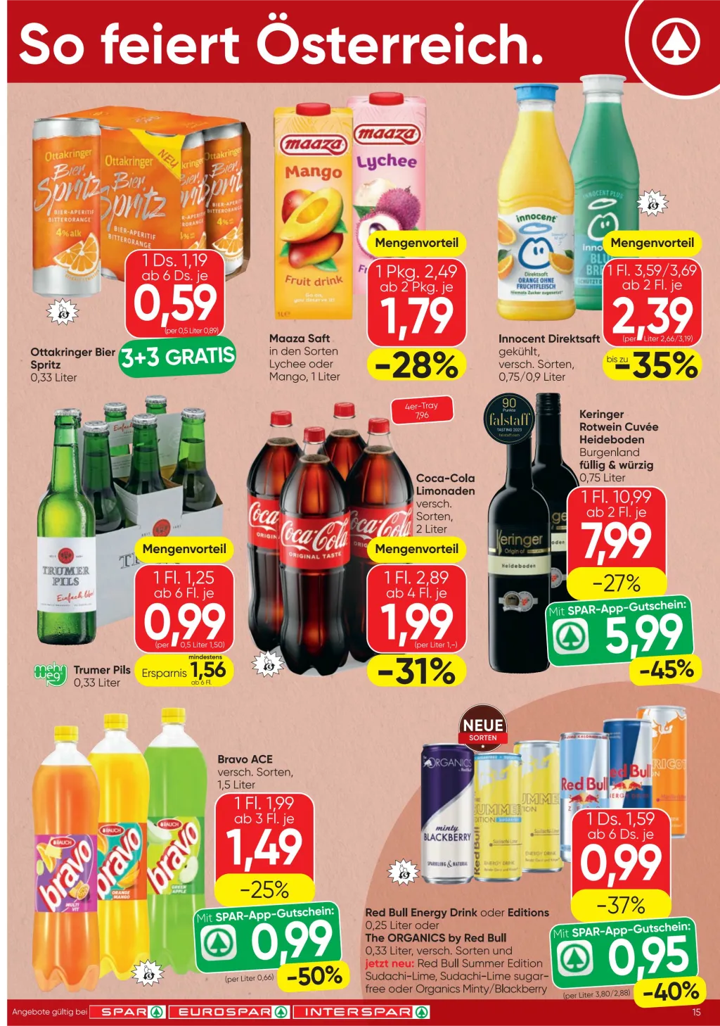 Spar Flugblatt ab 30.07.2026 (Donnerstag)