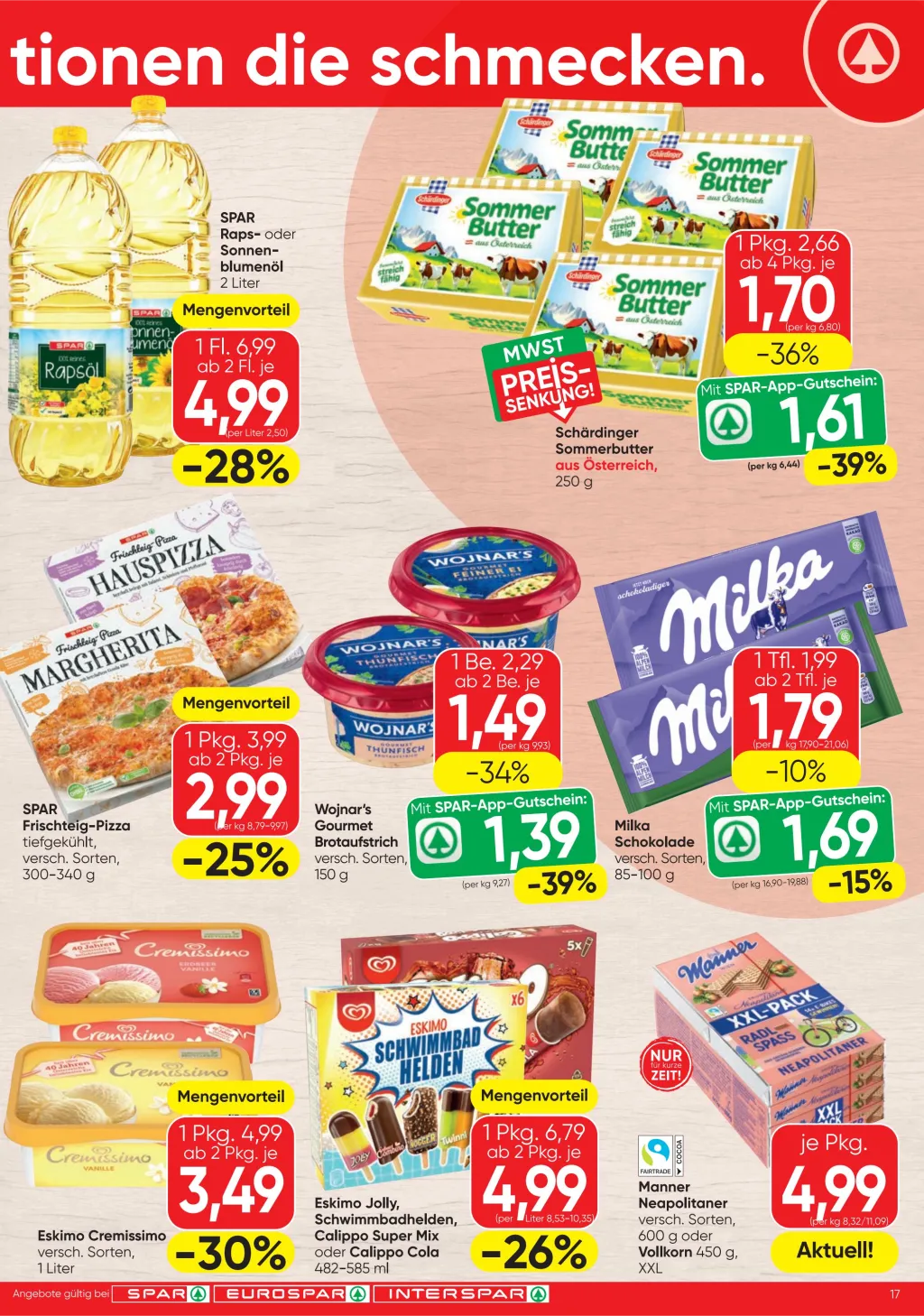 Spar Flugblatt ab 30.07.2026 (Donnerstag)