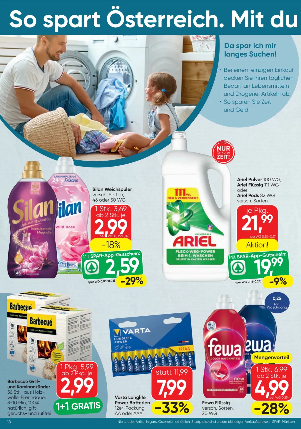 Spar Flugblatt ab 30.07.2026 (Donnerstag)