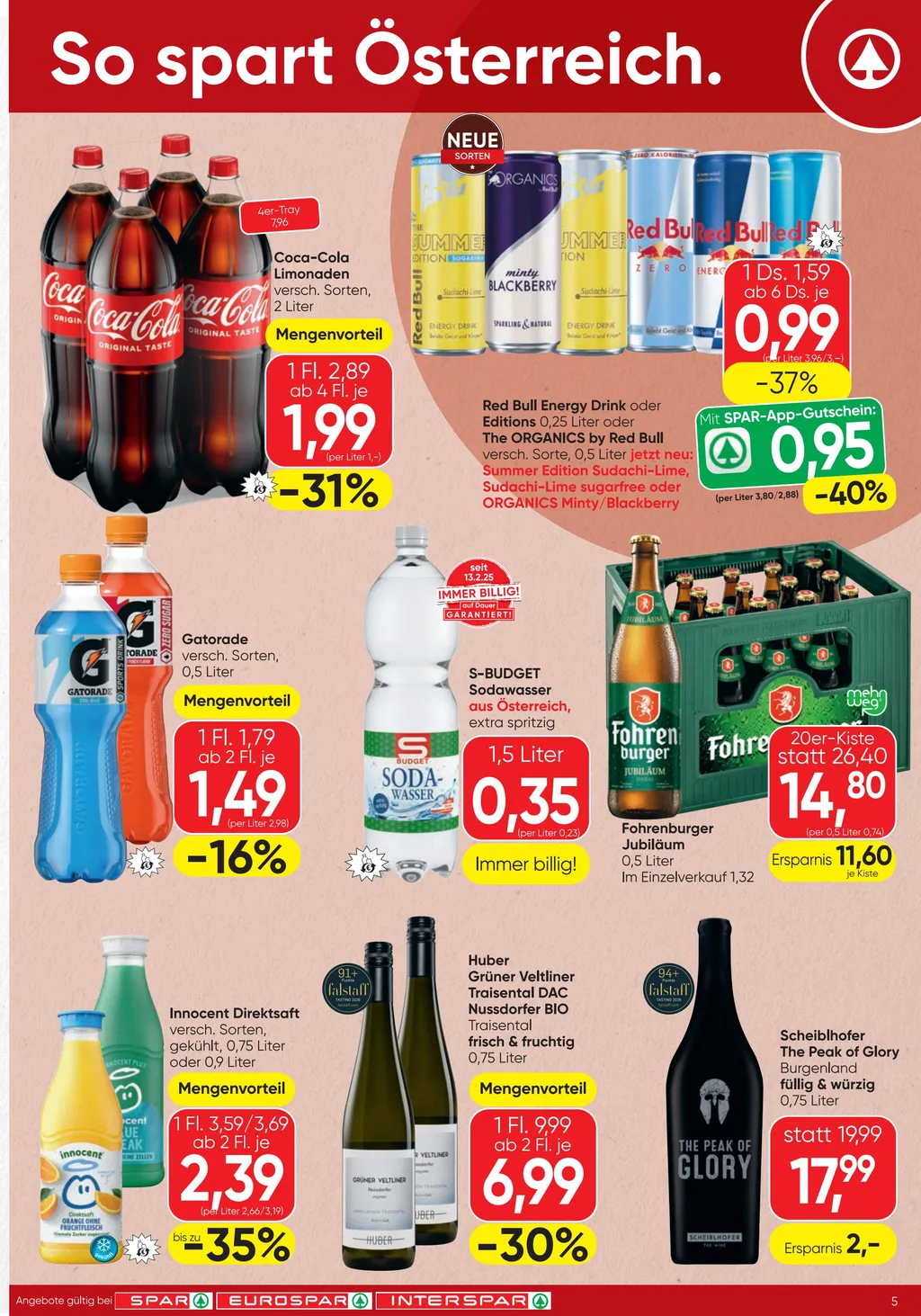 Spar Flugblatt ab 06.08.2026 (Donnerstag)