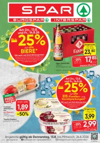 Spar Flugblatt ab 13.08.2026 (Donnerstag)