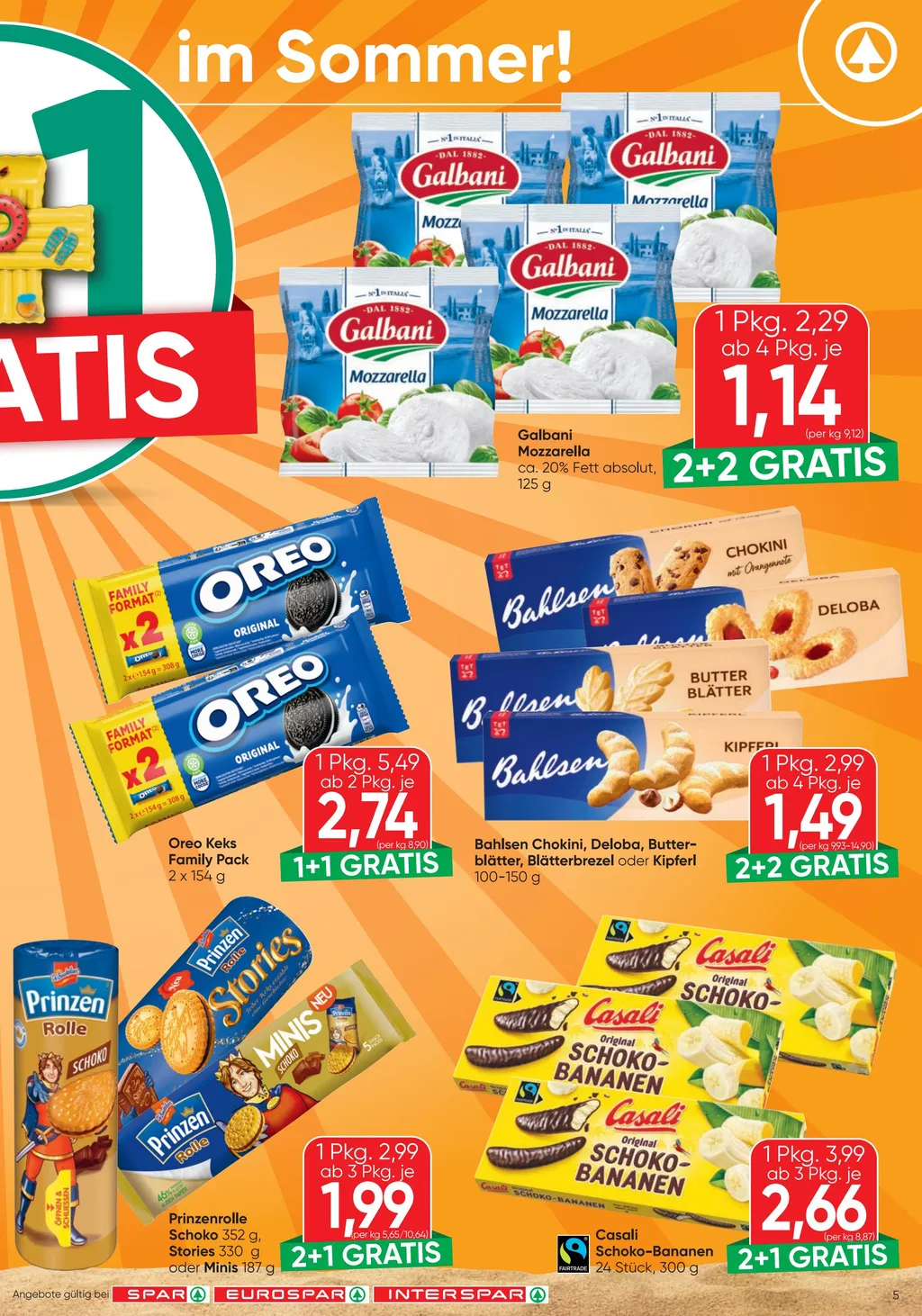 Spar Flugblatt ab 13.08.2026 (Donnerstag)