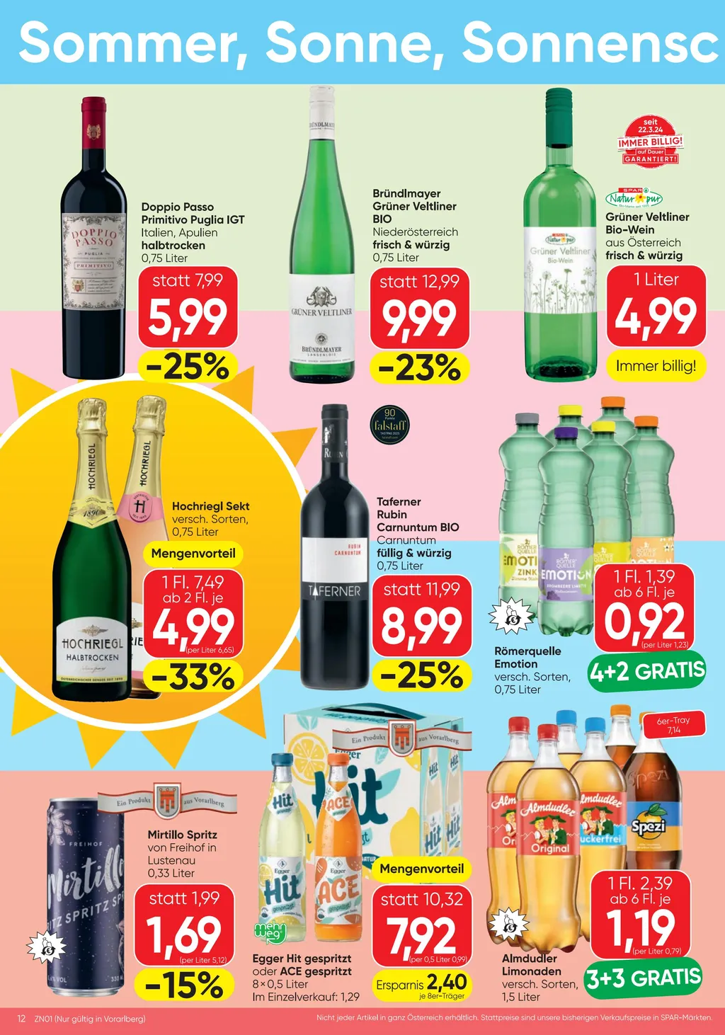 Spar Flugblatt ab 13.08.2026 (Donnerstag)