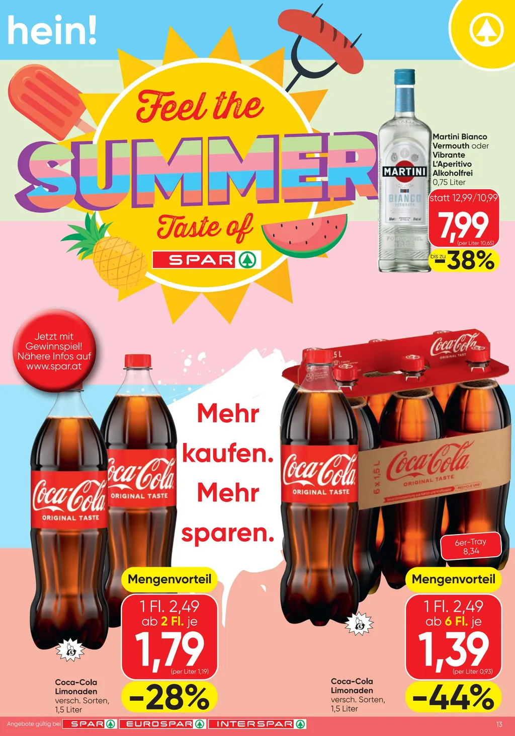 Spar Flugblatt ab 13.08.2026 (Donnerstag)