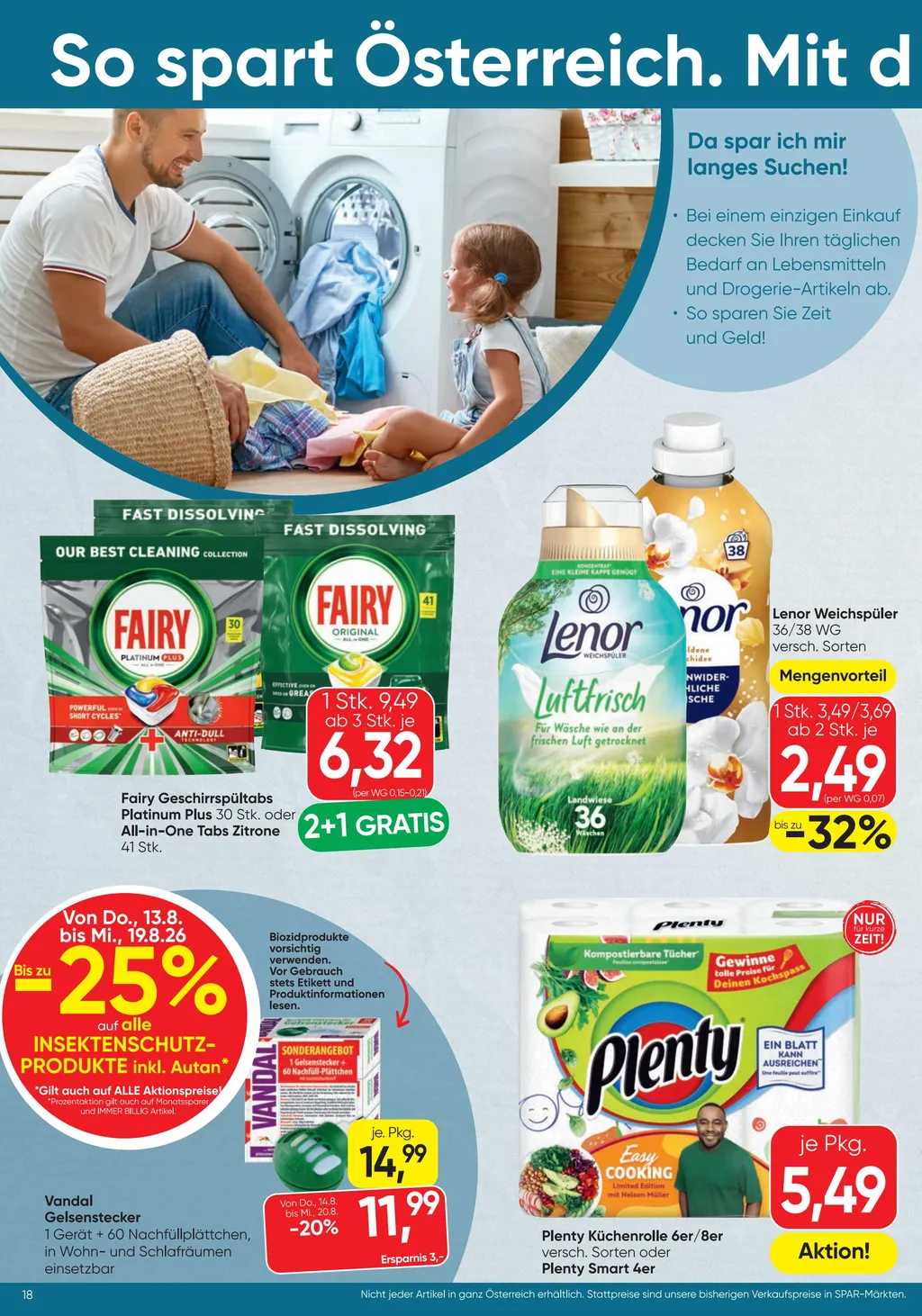 Spar Flugblatt ab 13.08.2026 (Donnerstag)
