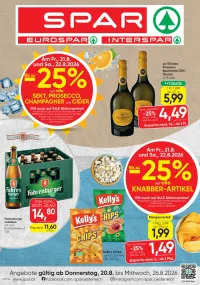 Spar Flugblatt ab 20.08.2026 (Donnerstag)