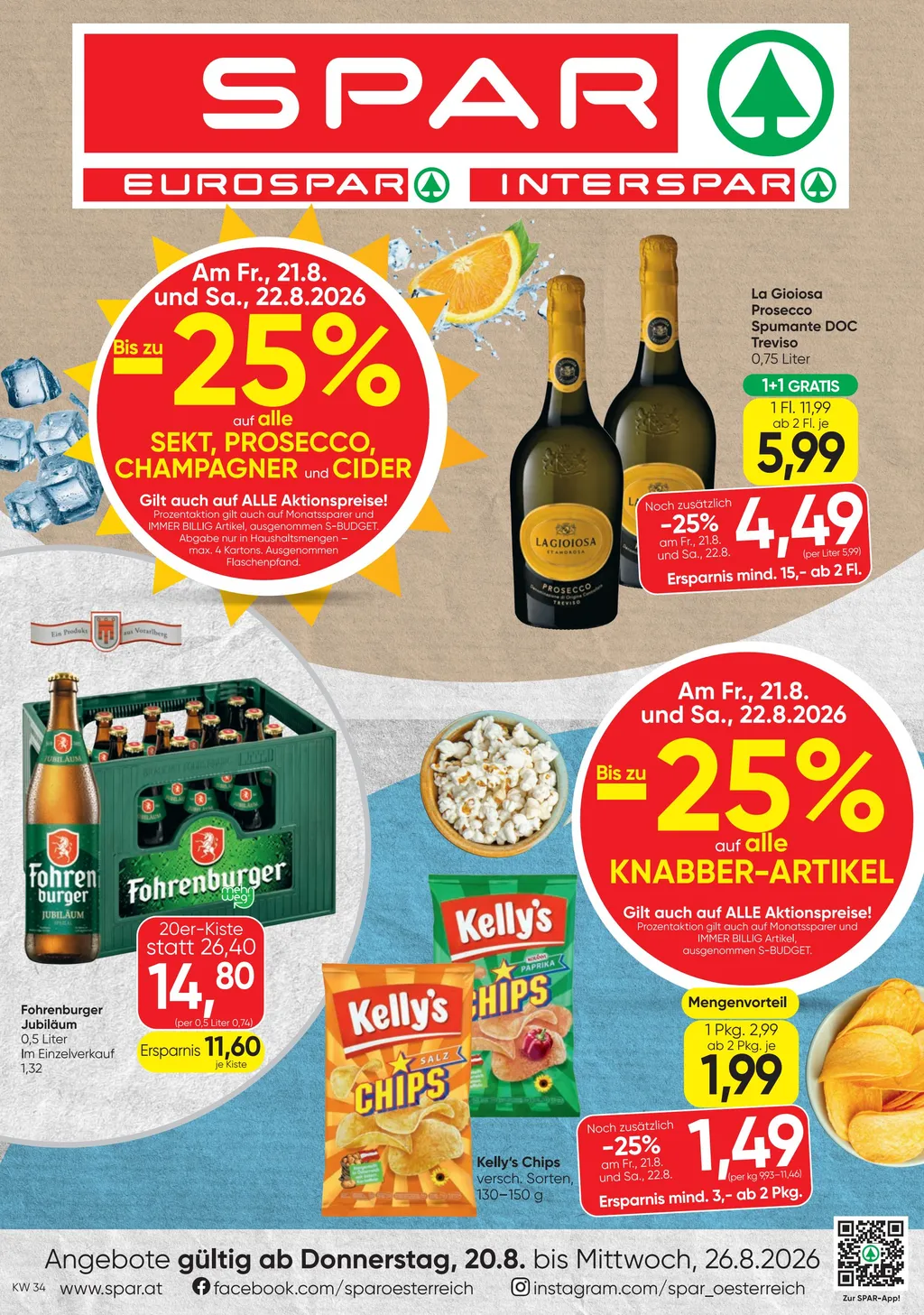Spar Flugblatt ab 20.08.2026 (Donnerstag)
