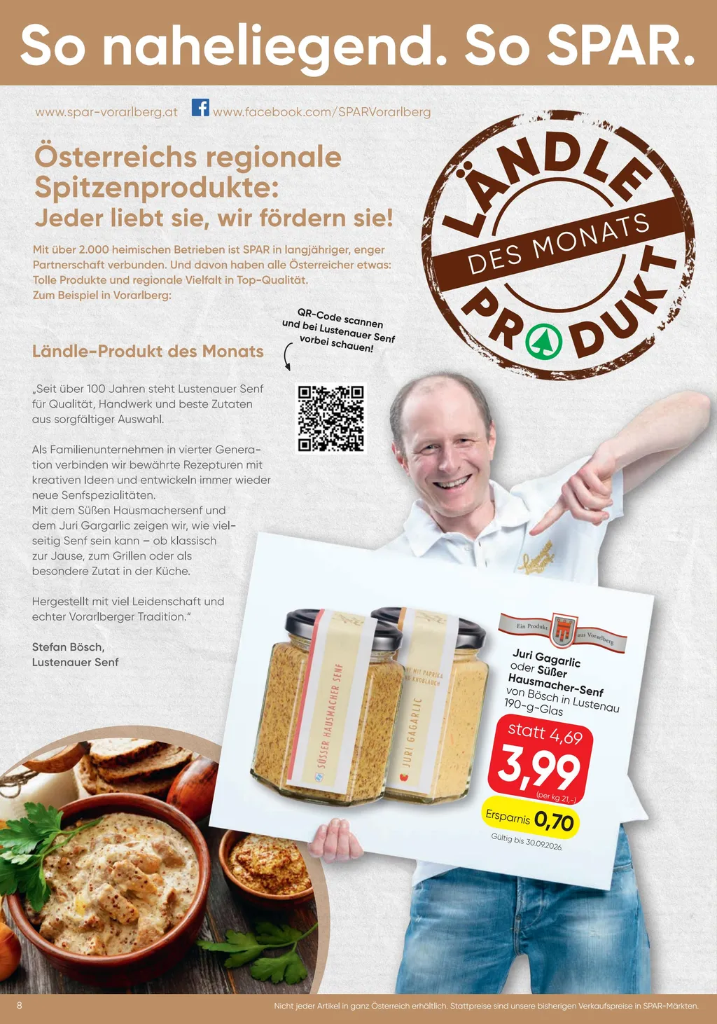 Spar Flugblatt ab 27.08.2026 (Donnerstag)