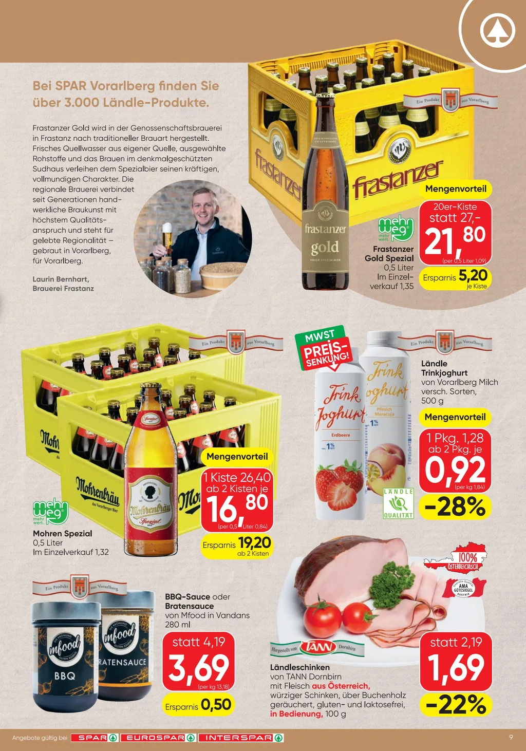 Spar Flugblatt ab 27.08.2026 (Donnerstag)