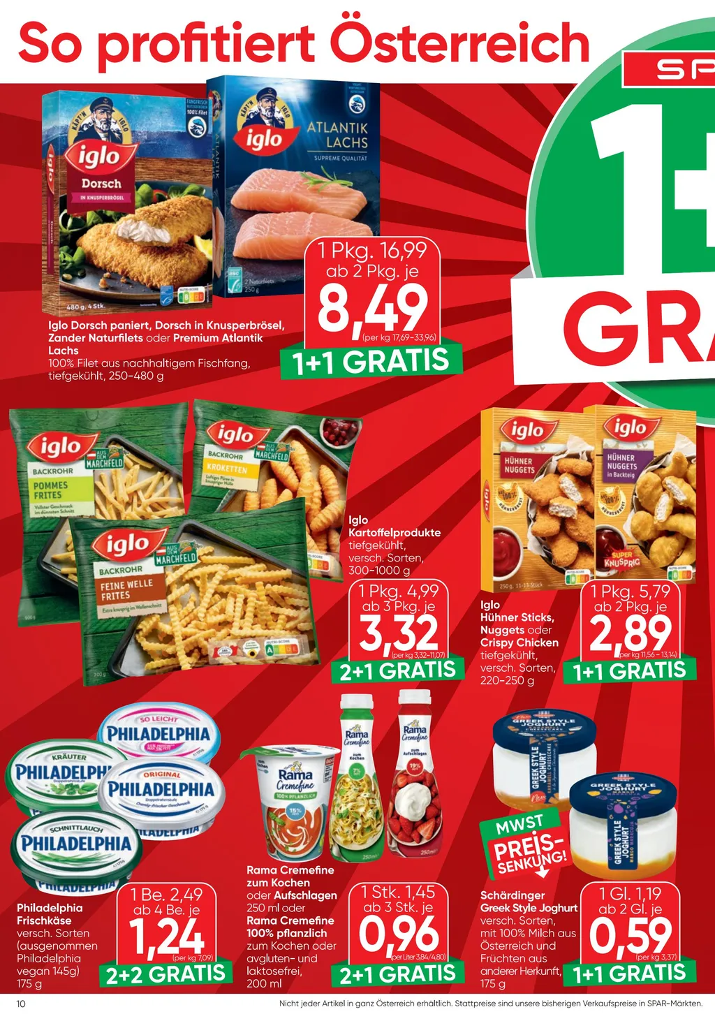 Spar Flugblatt ab 27.08.2026 (Donnerstag)