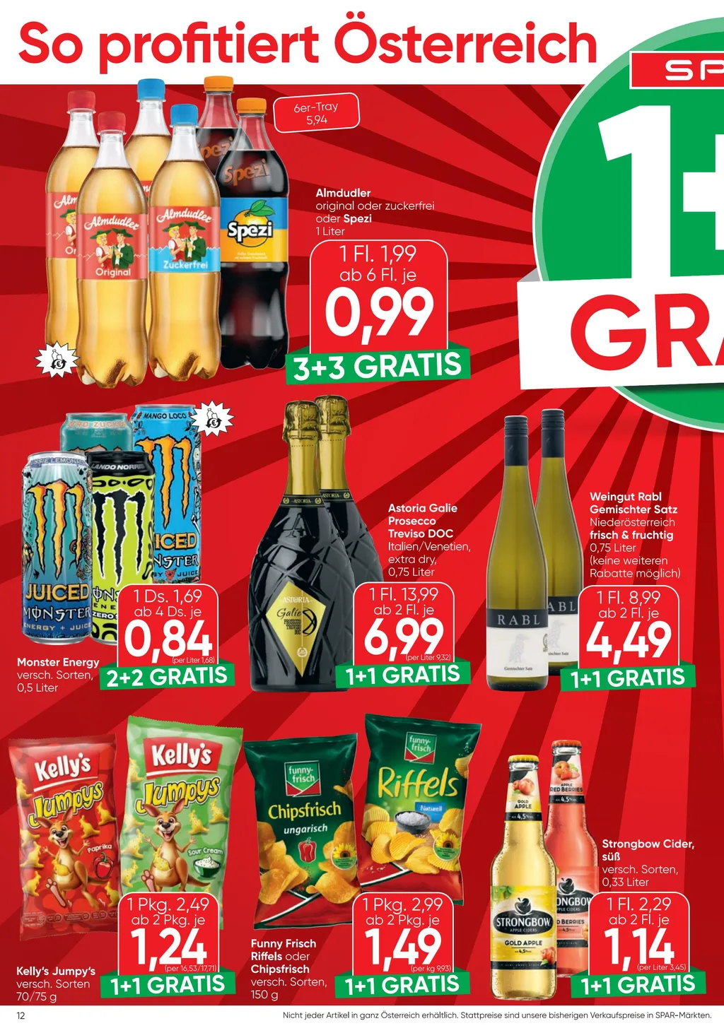 Spar Flugblatt ab 27.08.2026 (Donnerstag)