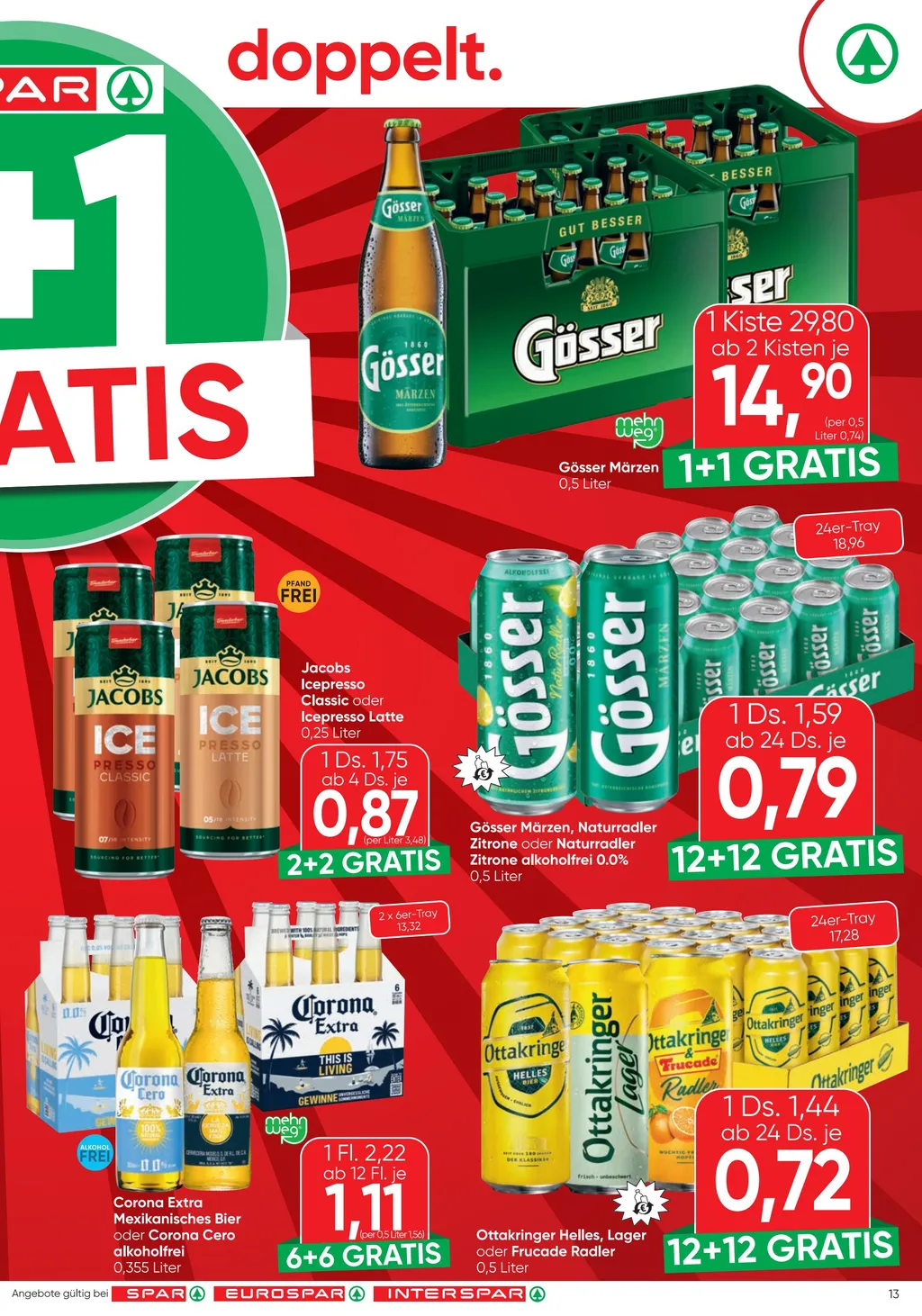 Spar Flugblatt ab 27.08.2026 (Donnerstag)